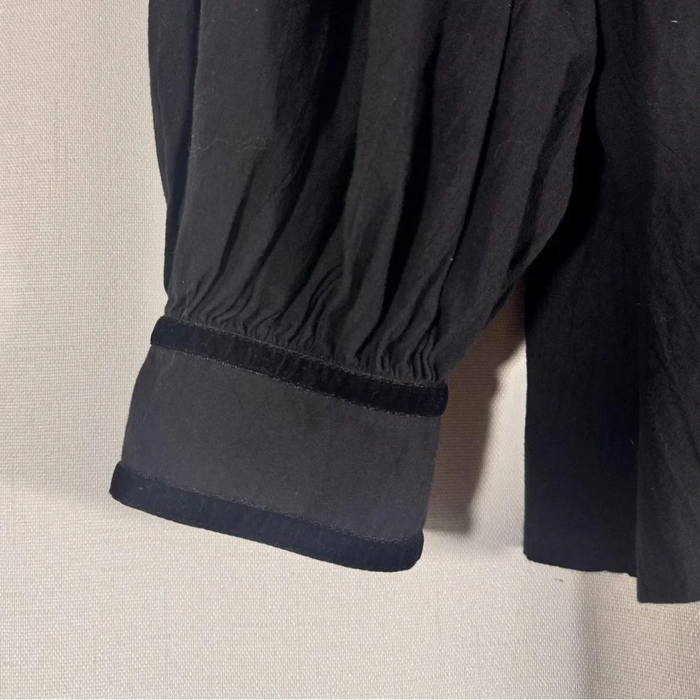 The Great Tuxedo Black Button Up Blouse - Picture 6 of 8